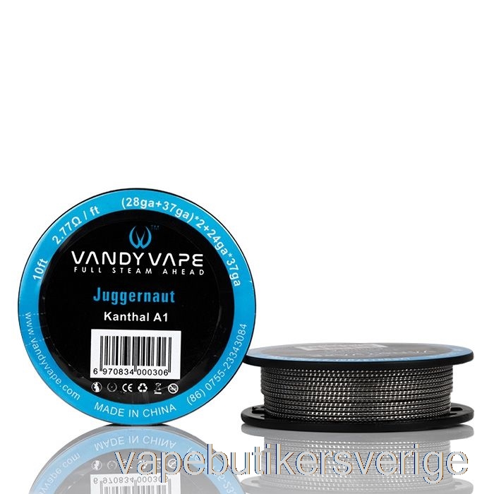 Vape Sverige Vandy Vape Specialty Trådspolar Ka1 Juggernaut - (28ga+37ga)*2+24ga*37ga - 10ft - 2,77ohm